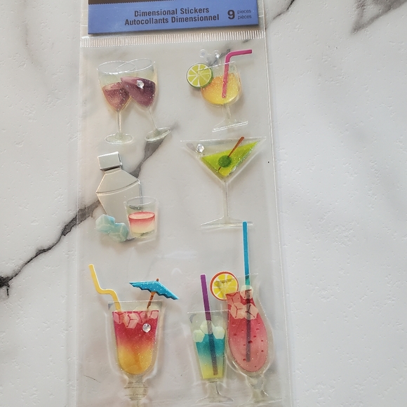 Scrapbook Stickers Lot Vacation, Get Away Summer Time - Picture 11 of 16